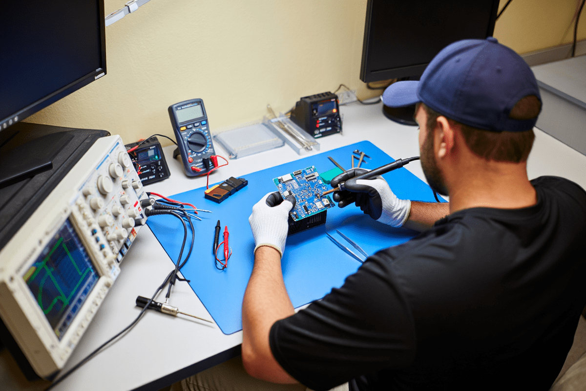 Процесс ремонта техники Teriostar в teriostar-servis